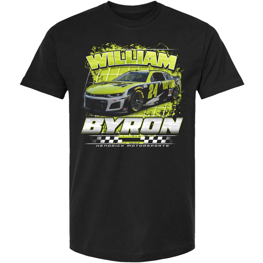 William Byron 2025 Raptor 2-Spot T-Shirt Black #24 NASCAR