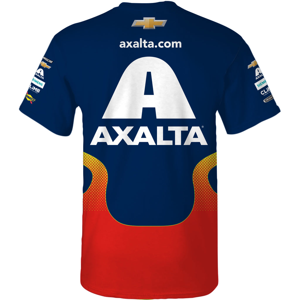 William Byron 2025 Axalta Sublimated Uniform Pit Crew T-Shirt #24 NASCAR