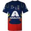 William Byron 2025 Axalta Sublimated Uniform Pit Crew T-Shirt #24 NASCAR