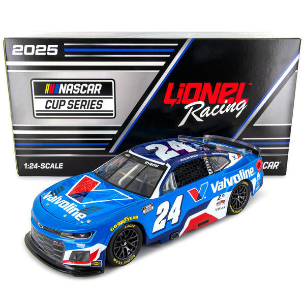 William Byron Valvoline 1:24 Standard 2025 Diecast Car #24 NASCAR