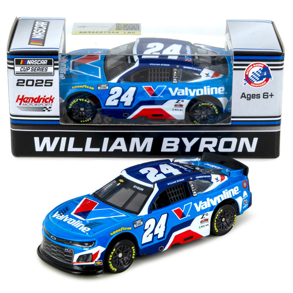 William Byron Valvoline 1:64 Standard 2025 Diecast Car #24 NASCAR