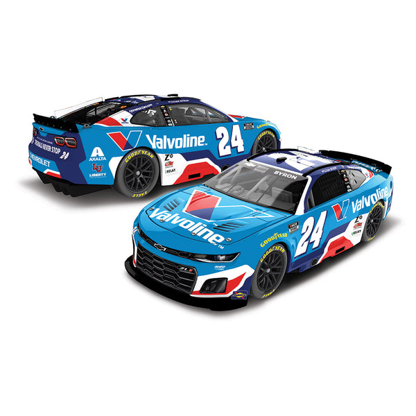 William Byron Valvoline 1:64 Standard 2025 Diecast Car #24 NASCAR