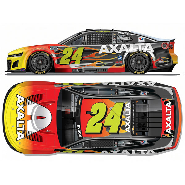 William Byron Color Chrome Axalta Final Ride 1:24 2026 Diecast Car #24 NASCAR