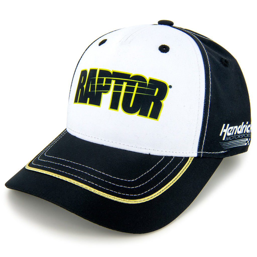 William Byron 2024 Raptor Uniform Pit Hat Black/White #24 NASCAR