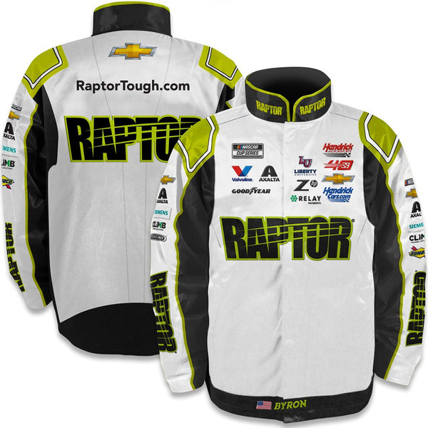 William Byron 2024 Raptor Uniform Pit Outerwear Jacket #24 NASCAR