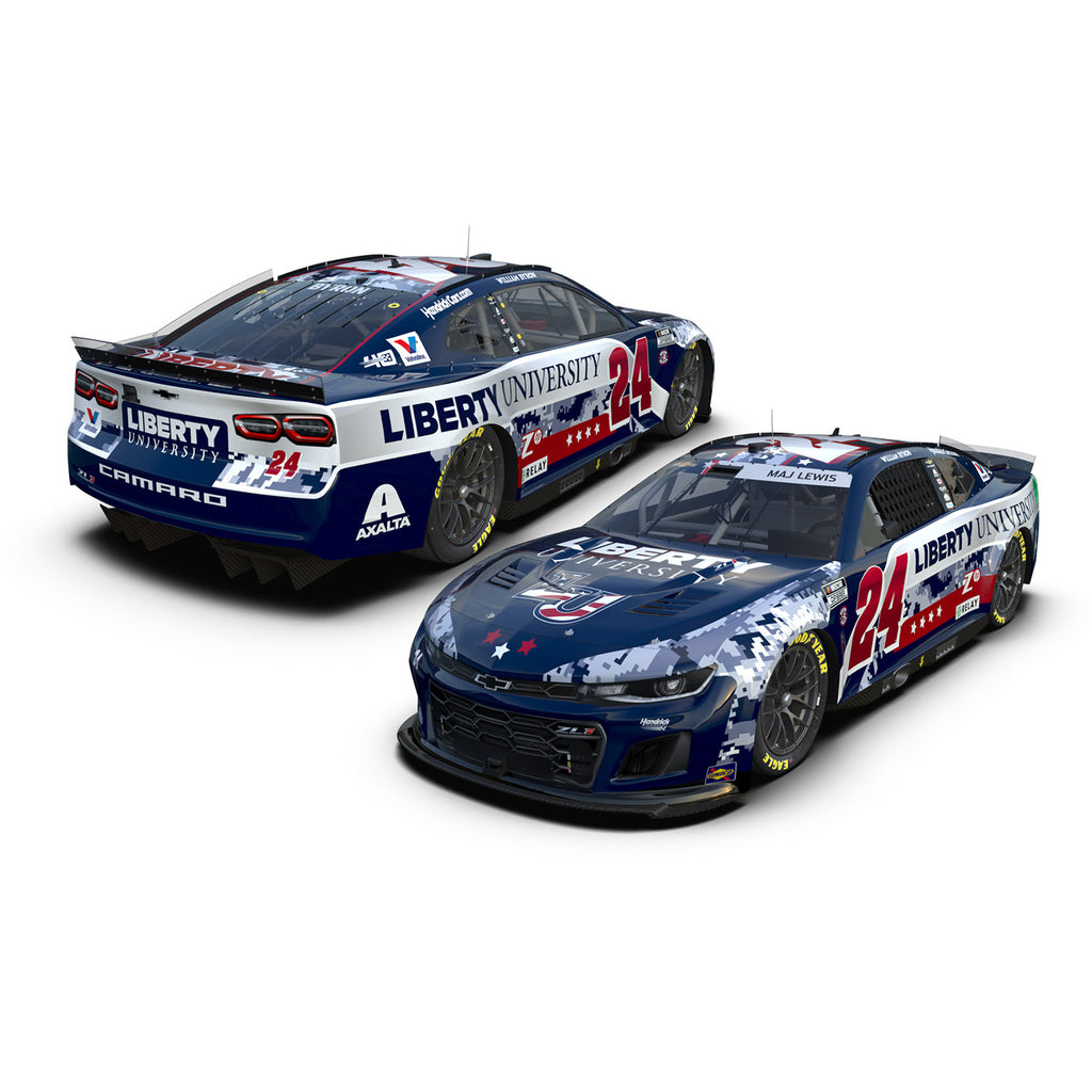 William Byron Liberty University Patriotic 1:64 Standard 2024 Diecast Car #24 NASCAR