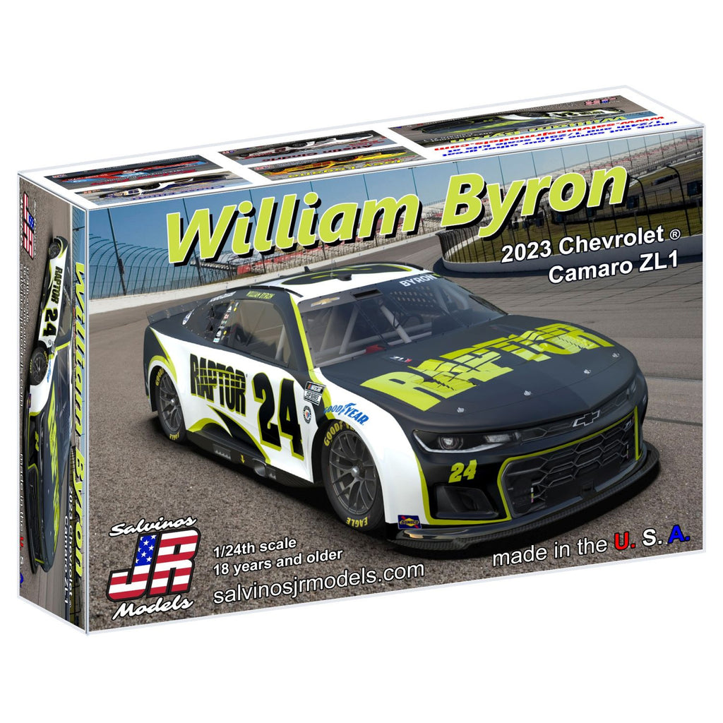 William Byron 2023 Raptor 1:24 Adult Model Car Kit - Sale