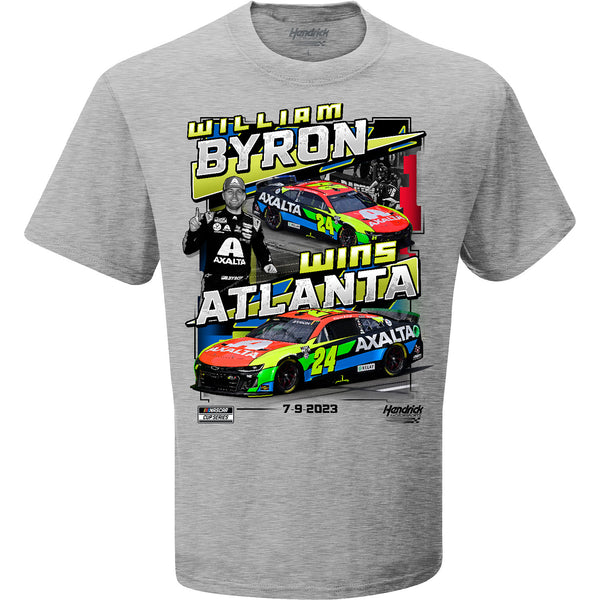 William Byron 2023 Atlanta Race Win T-Shirt #24 NASCAR Axalta