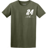 William Byron 2026 Military Green #24 Born in the USA T-Shirt NASCAR