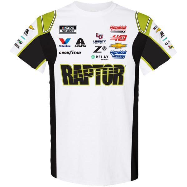 William Byron 2024 Raptor Sublimated Uniform Pit Crew T-Shirt #24 NASCAR