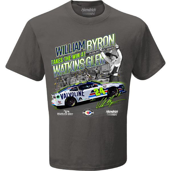 William Byron 2023 Watkins Glen Race Win T-Shirt Valvoline #24 NASCAR