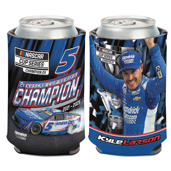 Kyle Larson 2025 NASCAR Champion Can Hugger 12oz Cooler