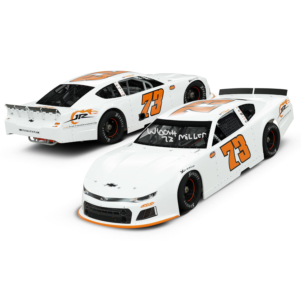 Wyatt Miller Autographed Hickory 1st Asphalt Stock Car Race Win Late Model 1:24 Standard 2025 Diecast Car