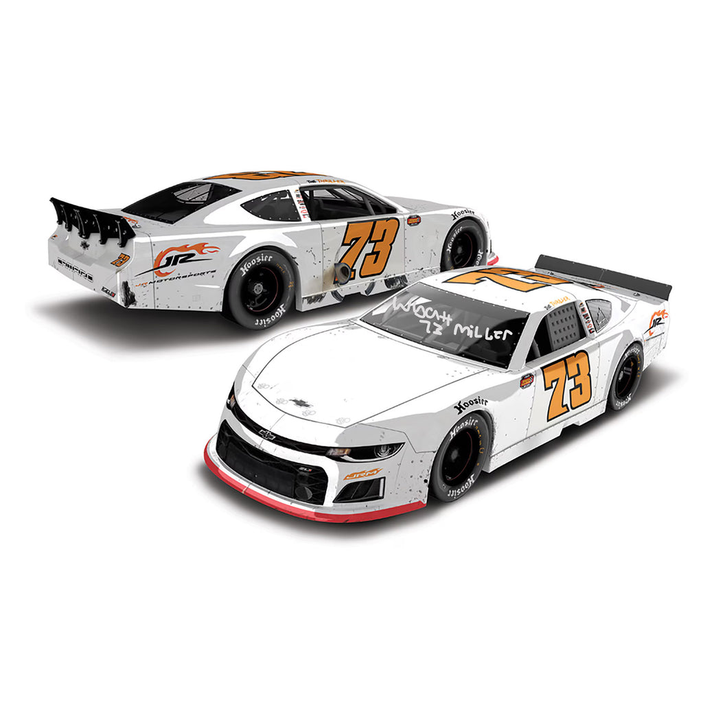 Wyatt Miller Autographed Hickory 1st Asphalt Stock Car Race Win Late Model 1:24 Standard 2025 Diecast Car