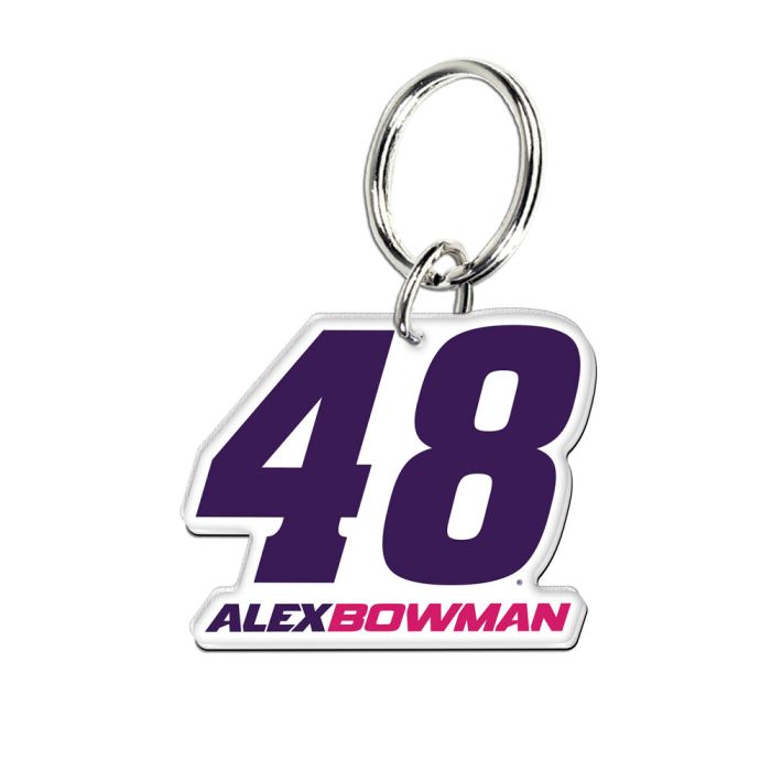 Alex Bowman Acrylic #48 Keyring NASCAR