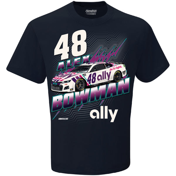 Alex Bowman 2022 Next Gen Ally #48 NASCAR T-Shirt Black