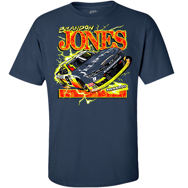 Brandon Jones 2023 Menards Storming the Field #9 T-Shirt NASCAR