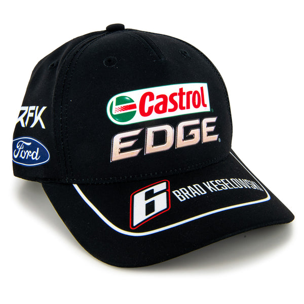 Brad Keselowski 2023 Castol Edge Uniform Pit Hat Black #6 NASCAR