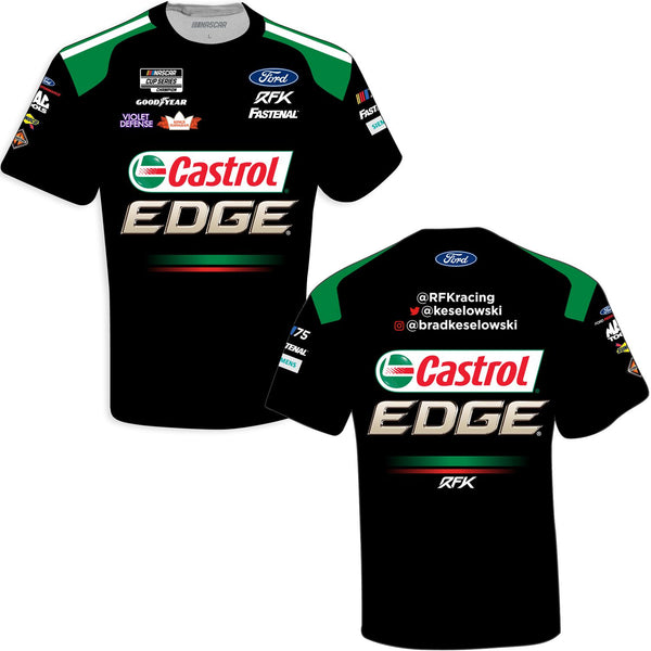 Brad Keselowski 2023 Castrol Sublimated Uniform Pit Crew T-Shirt #6 NASCAR