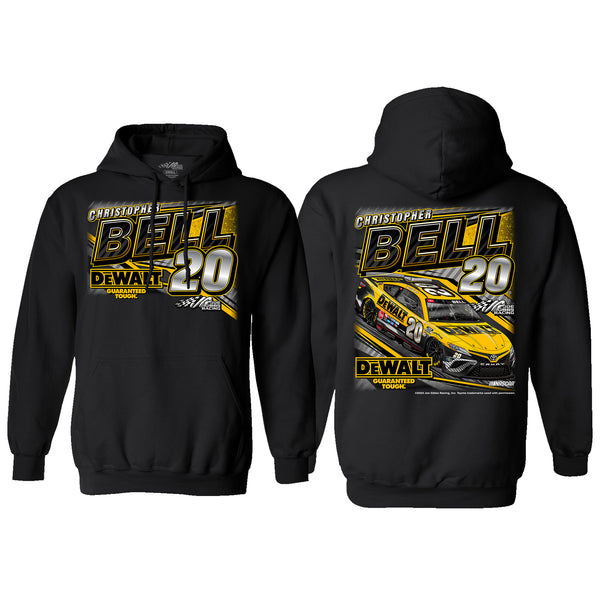 Christopher Bell 2023 DeWalt Paint Scheme Hoodie Black #20 NASCAR