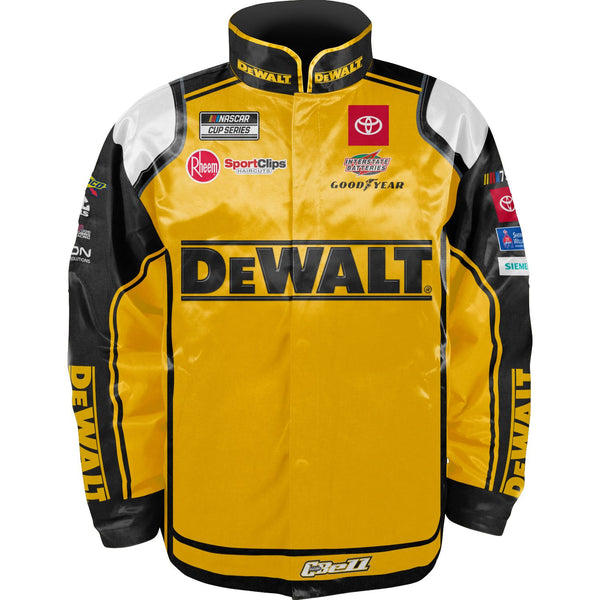 Christopher Bell 2023 DeWalt Uniform Pit Jacket Yellow #20 NASCAR