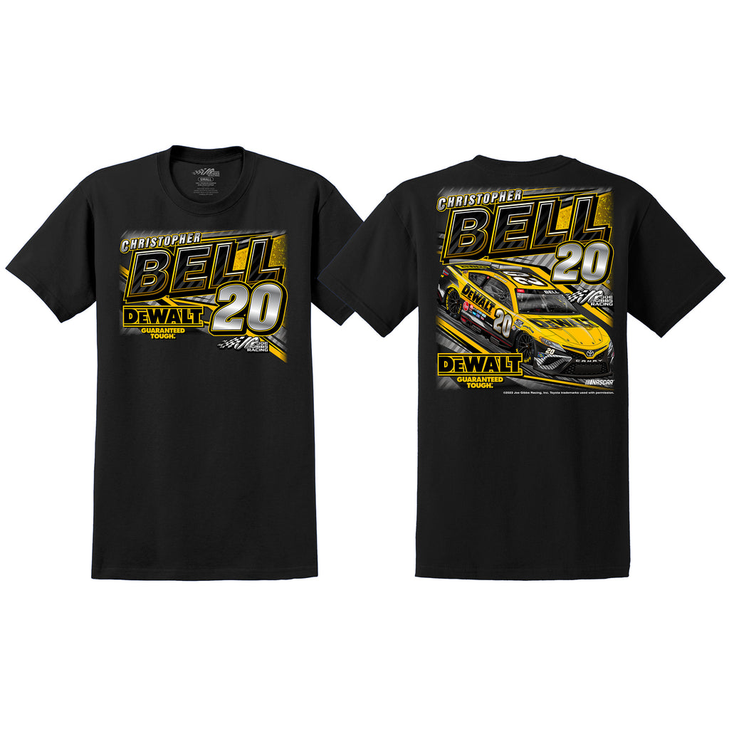 Christopher Bell 2023 DeWalt Paint Scheme T-Shirt Black #20 NASCAR