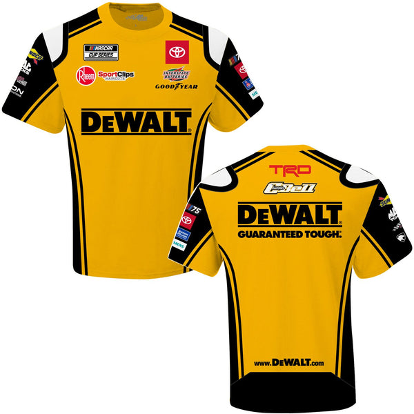 Christopher Bell 2023 DeWalt Sublimated Uniform Pit Crew T-Shirt #20 NASCAR