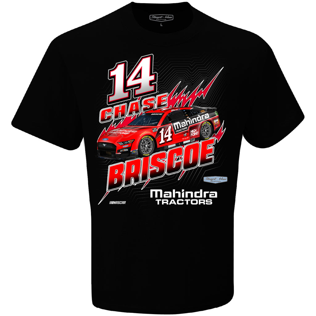 Chase Briscoe 2022 Next Gen Mahindra T-Shirt Black #14 NASCAR