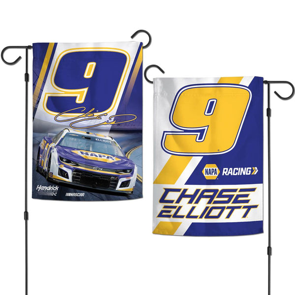 Chase Elliott 2023 NAPA Two Sided 12x18 Garden Flag #9 NASCAR