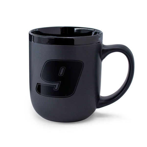 Chase Elliott 2023 Ceramic Black Coffee Mug - 17oz #9 NASCAR