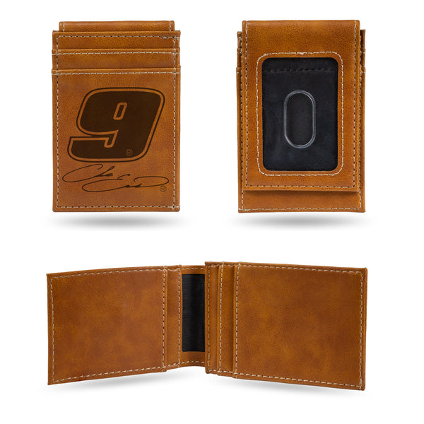 Chase Elliott Laser Engraved Front Pocket Wallet #9 NASCAR