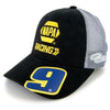 Chase Elliott 2023 NAPA Yellow #9 NASCAR Team Hat Sponsor Mesh