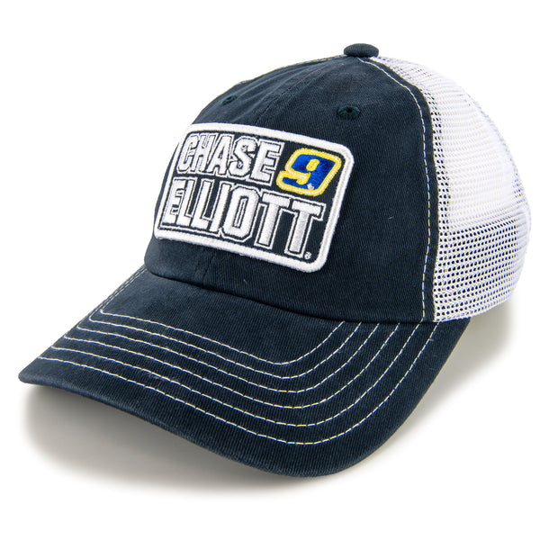 Chase Elliott 2023 Women's Name & Number Patch Ladies Hat Blue/White #9 NASCAR