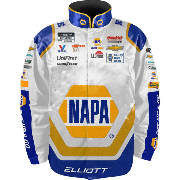 Chase Elliott 2023 NAPA Uniform Pit Jacket White #9 NASCAR