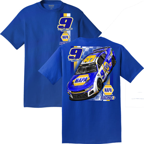 Chase Elliott 2023 NAPA Power T-Shirt Blue #9 NASCAR