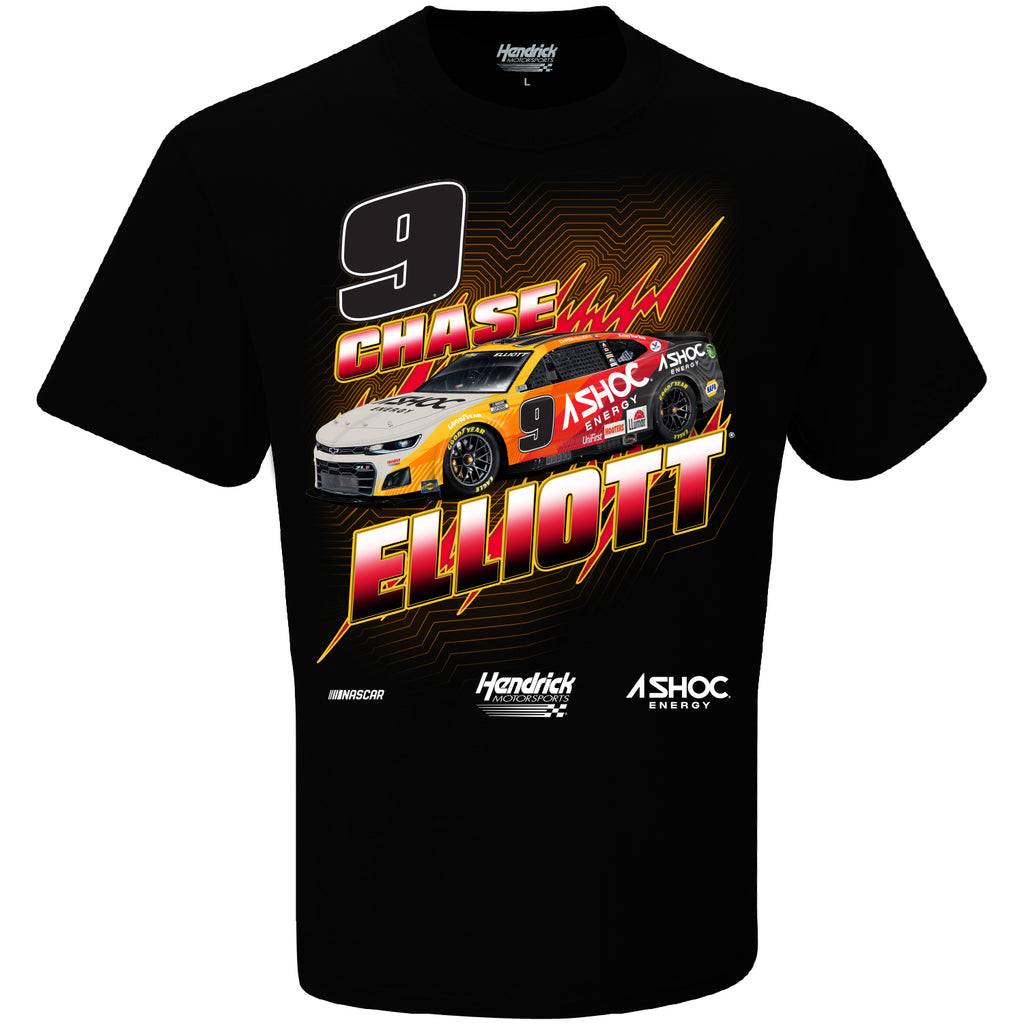 Chase Elliott 2022 Next Gen ASHOC T-Shirt Black #9 NASCAR
