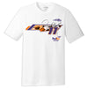 Denny Hamlin 2023 FedEx White T-Shirt #11 NASCAR
