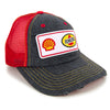 Joey Logano 2023 Shell Pennzoil Vintage Patch Hat Black/Red #22 NASCAR