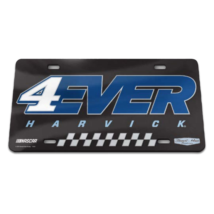 Kevin Harvick 2023 4Ever Deluxe Acrylic License Plate #4 NASCAR