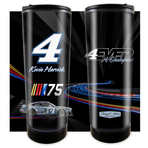 Kevin Harvick 2023 Plastic 14oz Tumbler Travel Mug #4 NASCAR