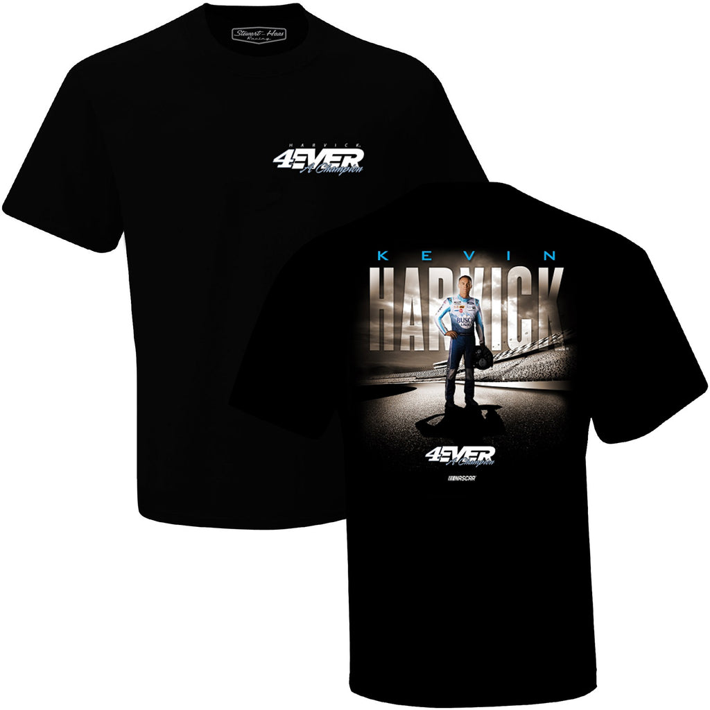 ondersteboven Banket Explosieven Kevin Harvick 2023 4Ever A Champion 2-Sided T-Shirt Black - Sale