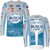 Kevin Harvick 2023 Long Sleeve Busch Light Sublimated Uniform Pit Crew T-Shirt Blue #4 NASCAR