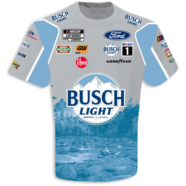 Kevin Harvick 2023 Busch Light Sublimated Uniform Pit Crew T-Shirt #4 NASCAR
