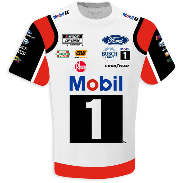 Kevin Harvick 2023 Mobil 1 Sublimated Uniform Pit Crew T-Shirt #4 NASCAR