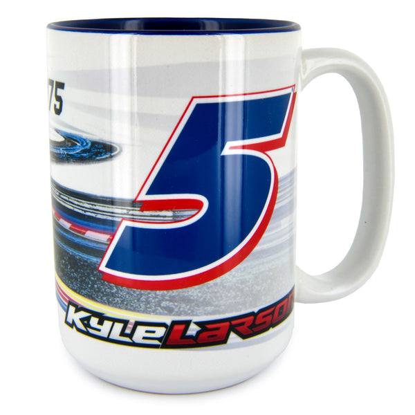 Kyle Larson 2023 HendrickCars Coffee Mug 15oz With Color Interior #5 NASCAR