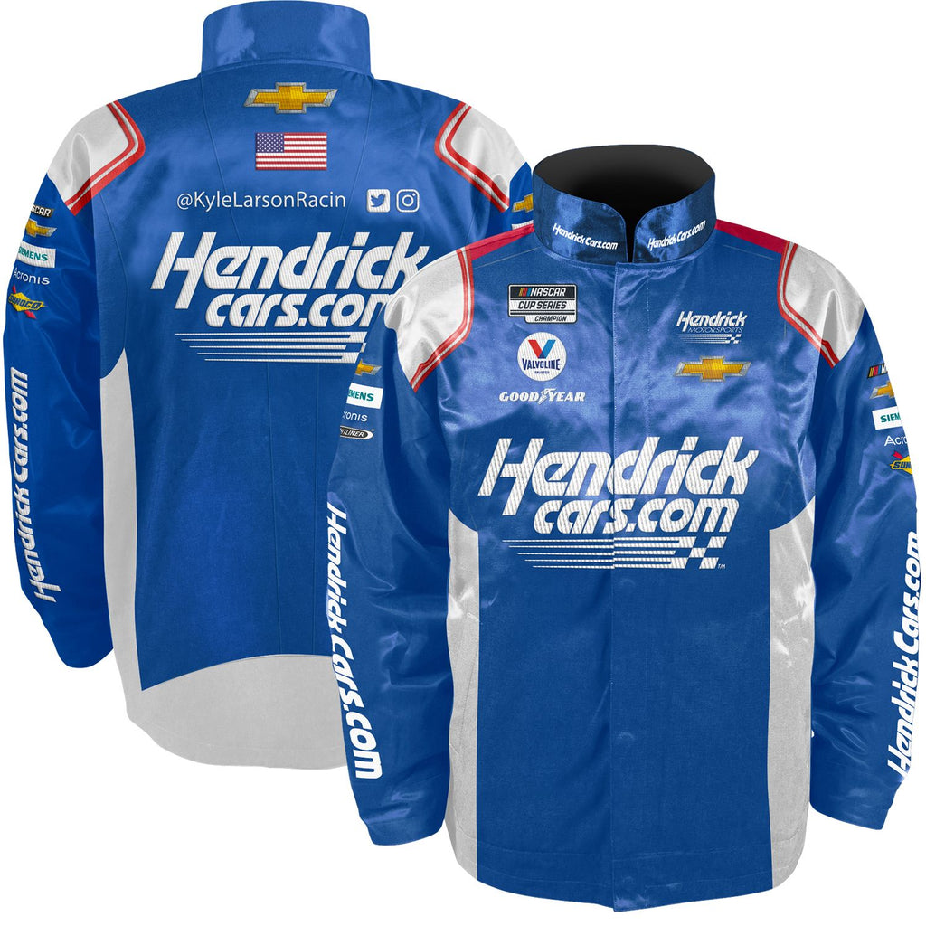 Kyle Larson 2023 HendrickCars Uniform Pit Jacket Blue #5 NASCAR