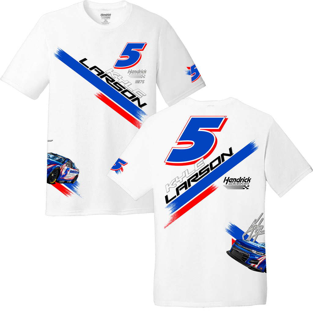 Kyle Larson 2023 HendrickCars #5 Car Wrap T-Shirt NASCAR