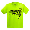 Kyle Larson 2023 Youth Safety Green T-Shirt #5 NASCAR