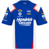 Kyle Larson Youth 2023 HendrickCars Sublimated Uniform Pit Crew T-Shirt Blue #5 NASCAR
