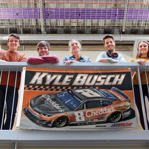 Kyle Busch 2023 Cheddar's #8 NASCAR 3x5 Flag 